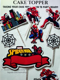 Spiderman Web Slingers Cake Topper Set