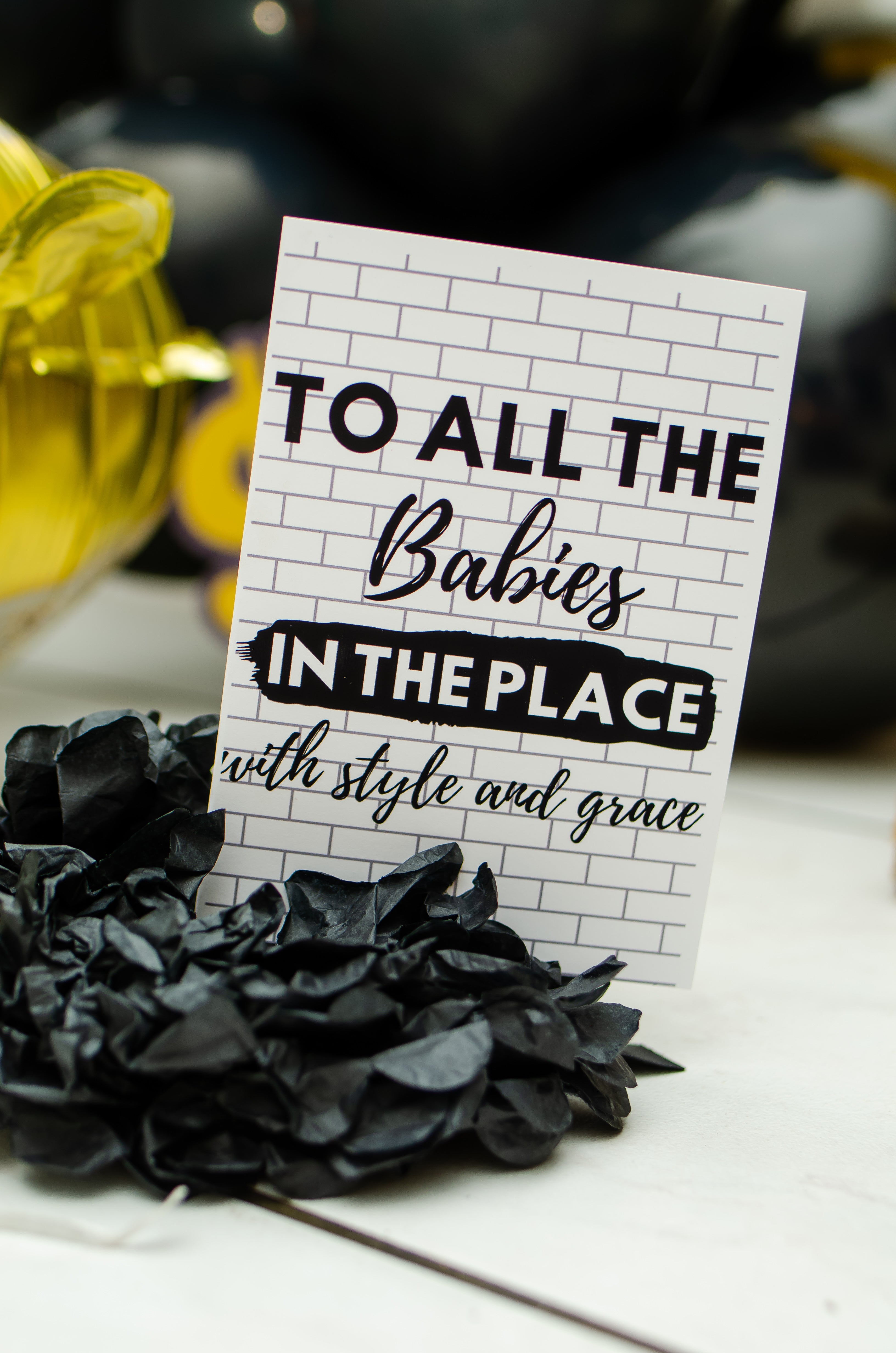 The Notorious ONE- Decor Pack